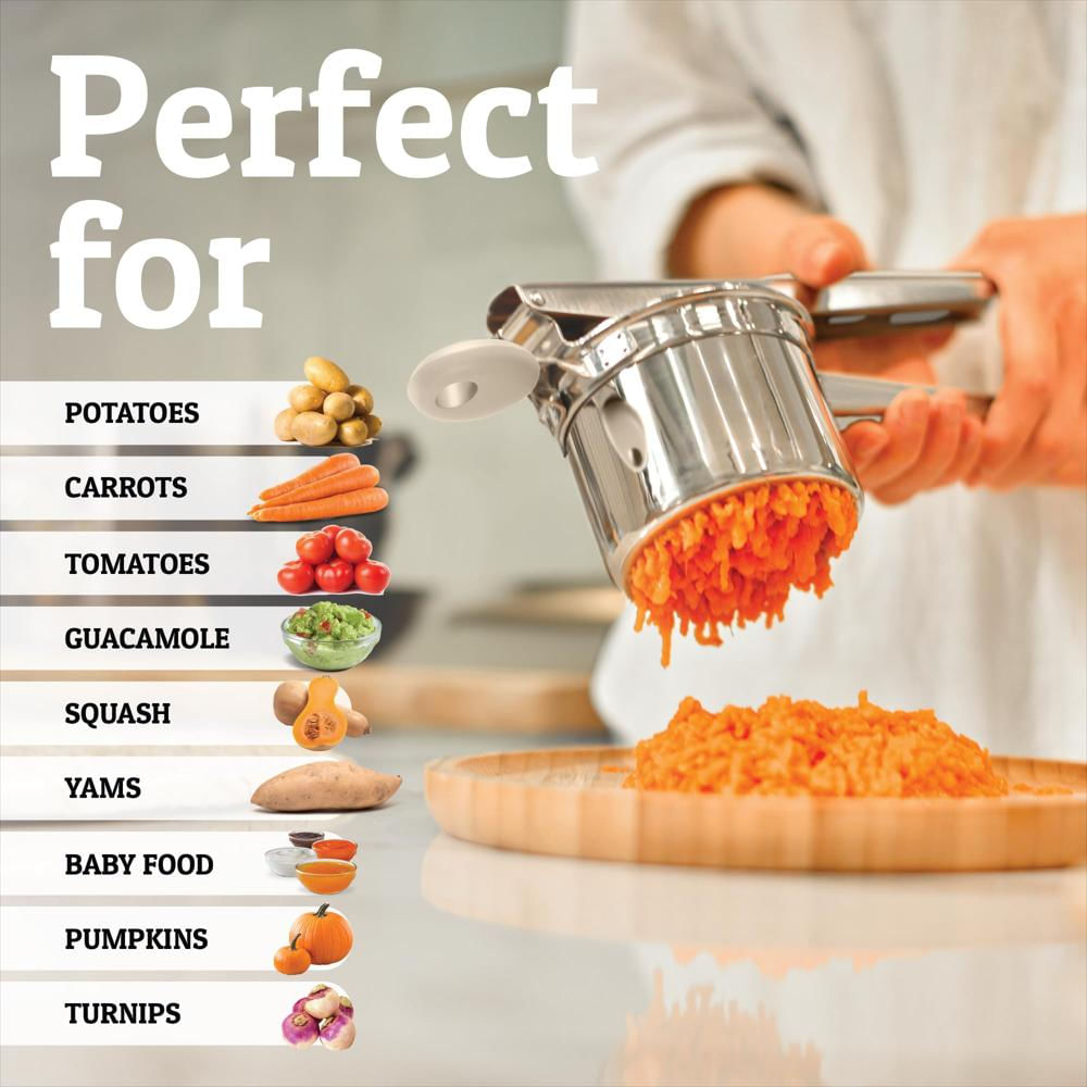 Prensa De Patatas Prioritychef De 450Ml Acero Inoxidable img #5