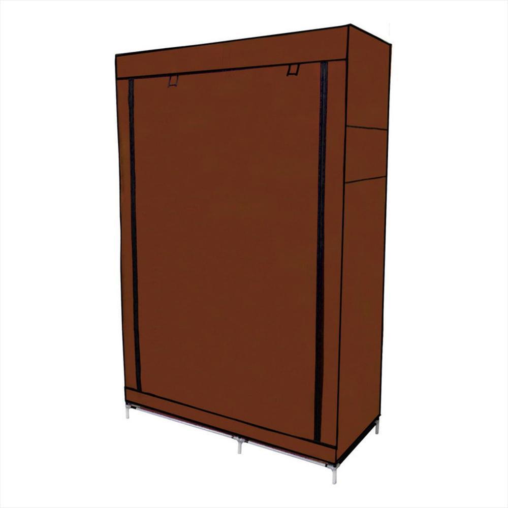 Closet Armable Rack & Pack Portatil Entrepaños Tela Ecologica 50 Kg img #2