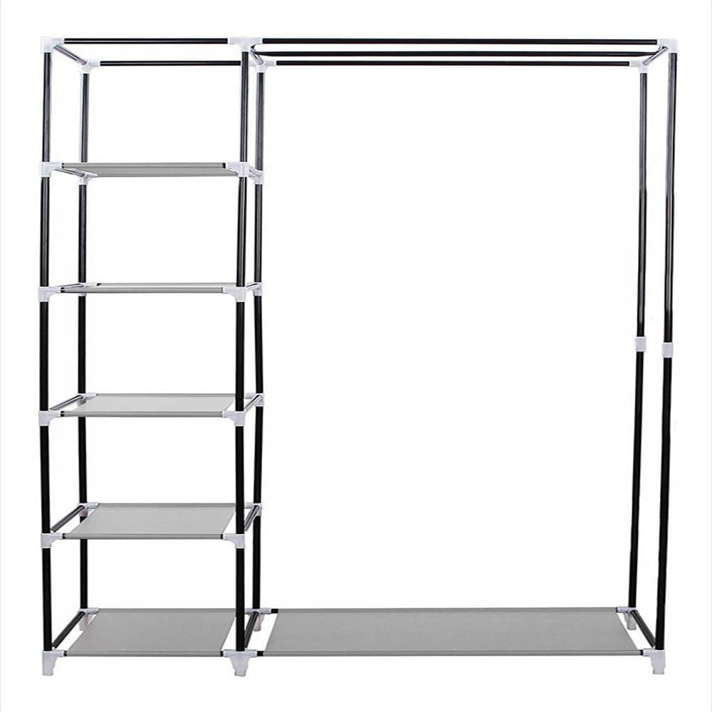 Closet Armable Rack & Pack Portatil Entrepaños Tela Ecologica 50 Kg img #5