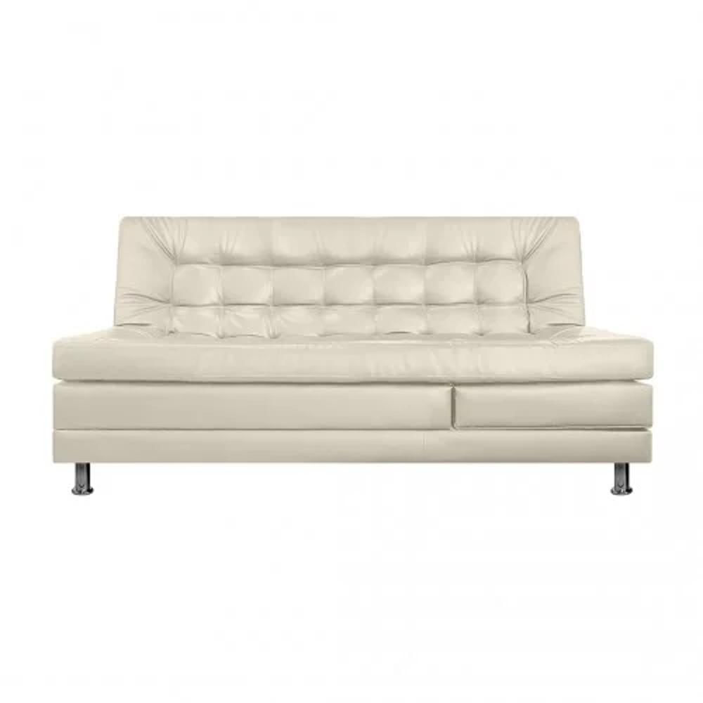 Sofa Cama Multifuncional Euro | Cuero Sintetico Beige img #1