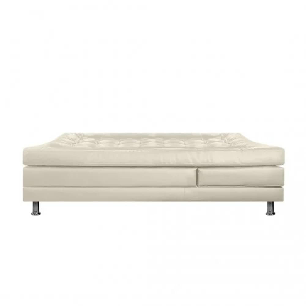 Sofa Cama Multifuncional Euro | Cuero Sintetico Beige img #2