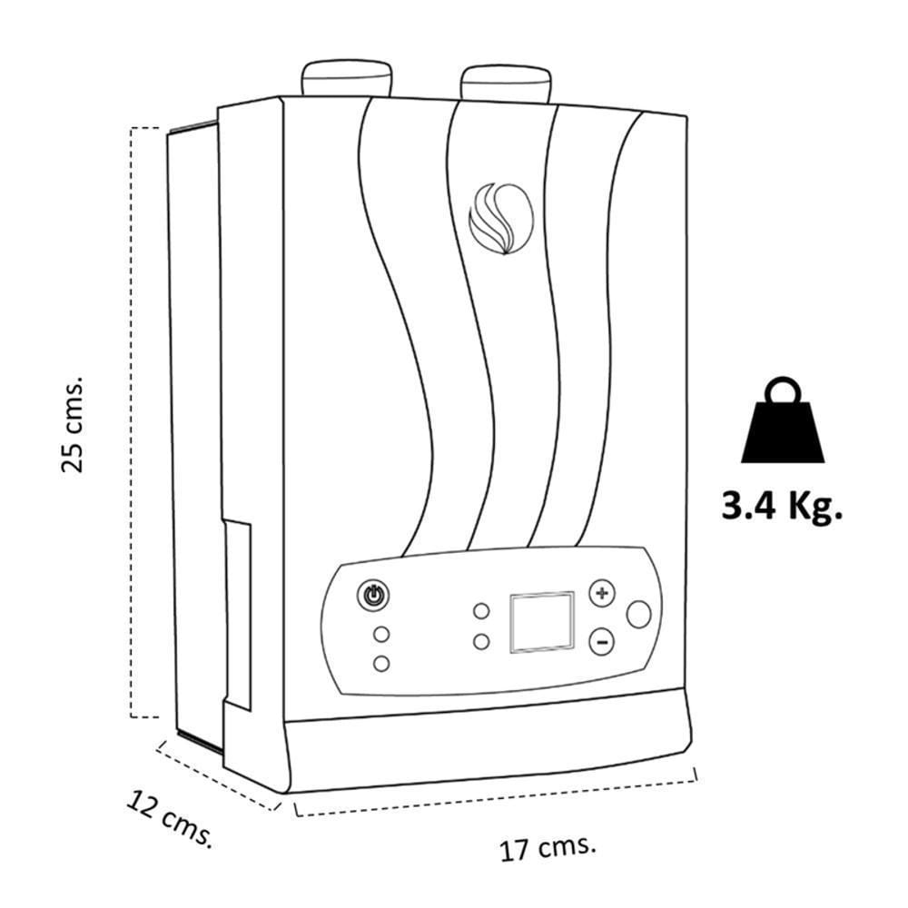 Calentador Electrico Paso Hasta 9 Litros Bifasico Modelo Sm400 img #5