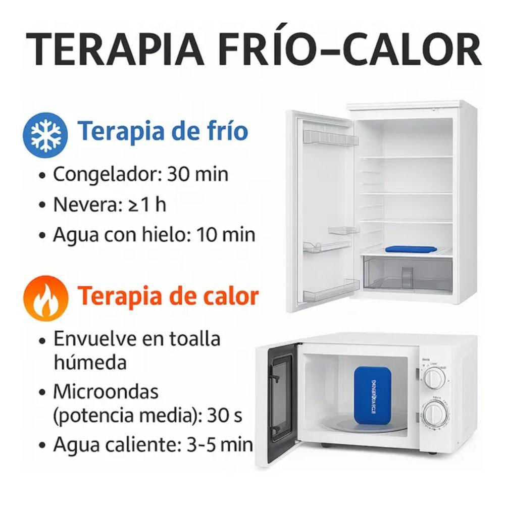 Compresa Gel Frio Caliente Gamma & Tech Bolsa Hielo img #4