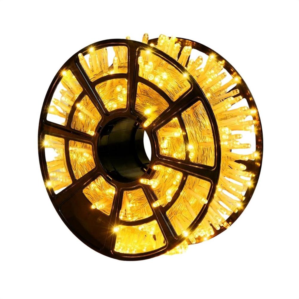 Extensión Luz Led Lineal Cálida 500 Luces 50 Metros Cable Transparente Ref 1510 img #2