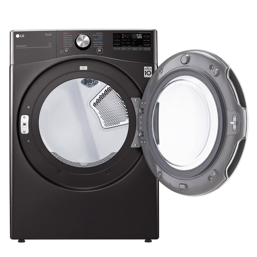 Secadora  LG Gas 22 KG  DF22BV2SR Negra img #5