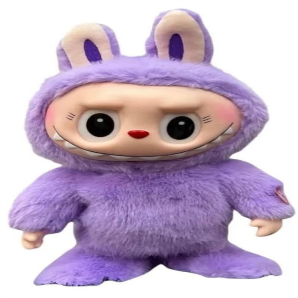Peluche Muñeco Labubu Monsters Canta Y Camina Cafe img #2