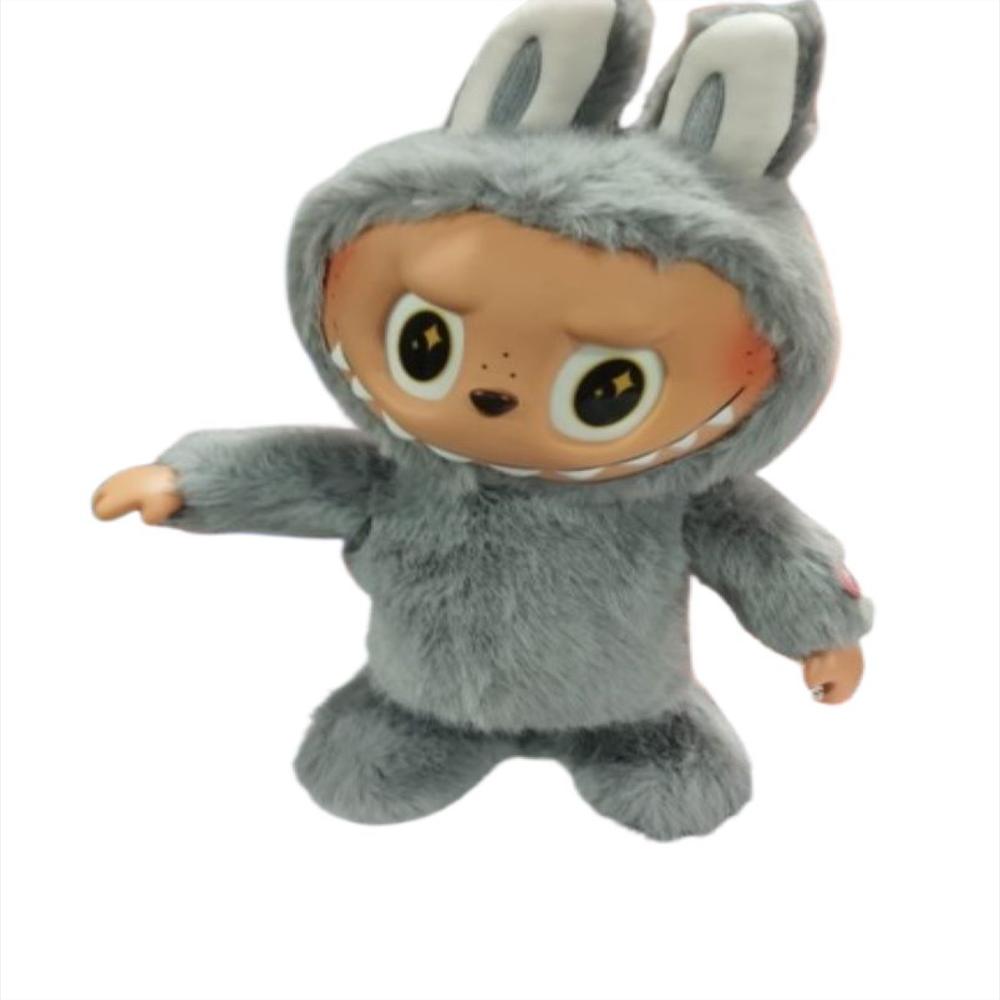 Peluche Muñeco Labubu Monsters Canta Y Camina Cafe img #3