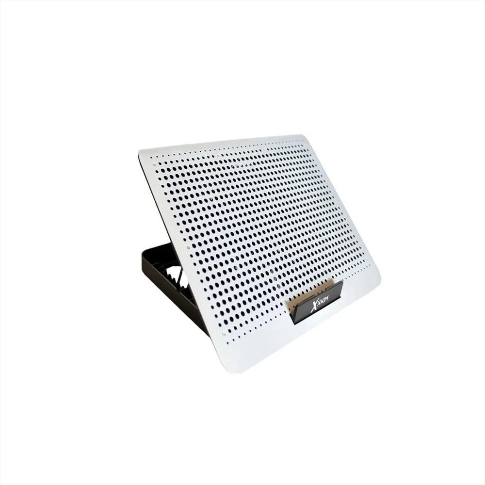 Base Refrigerante Xkim 6 Ventiladores 7 Posiciones 2 Usb Cool Xtreme Aluminio img #1