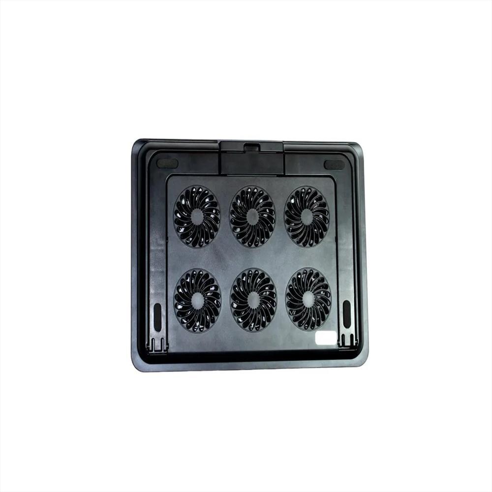 Base Refrigerante Xkim 6 Ventiladores 7 Posiciones 2 Usb Cool Xtreme Aluminio img #4