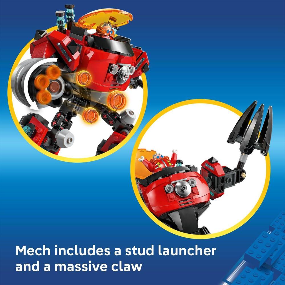 Lego Sonic Knuckles Vs. Dr. Eggman Egg Crusher Mech 77005 350 img #4