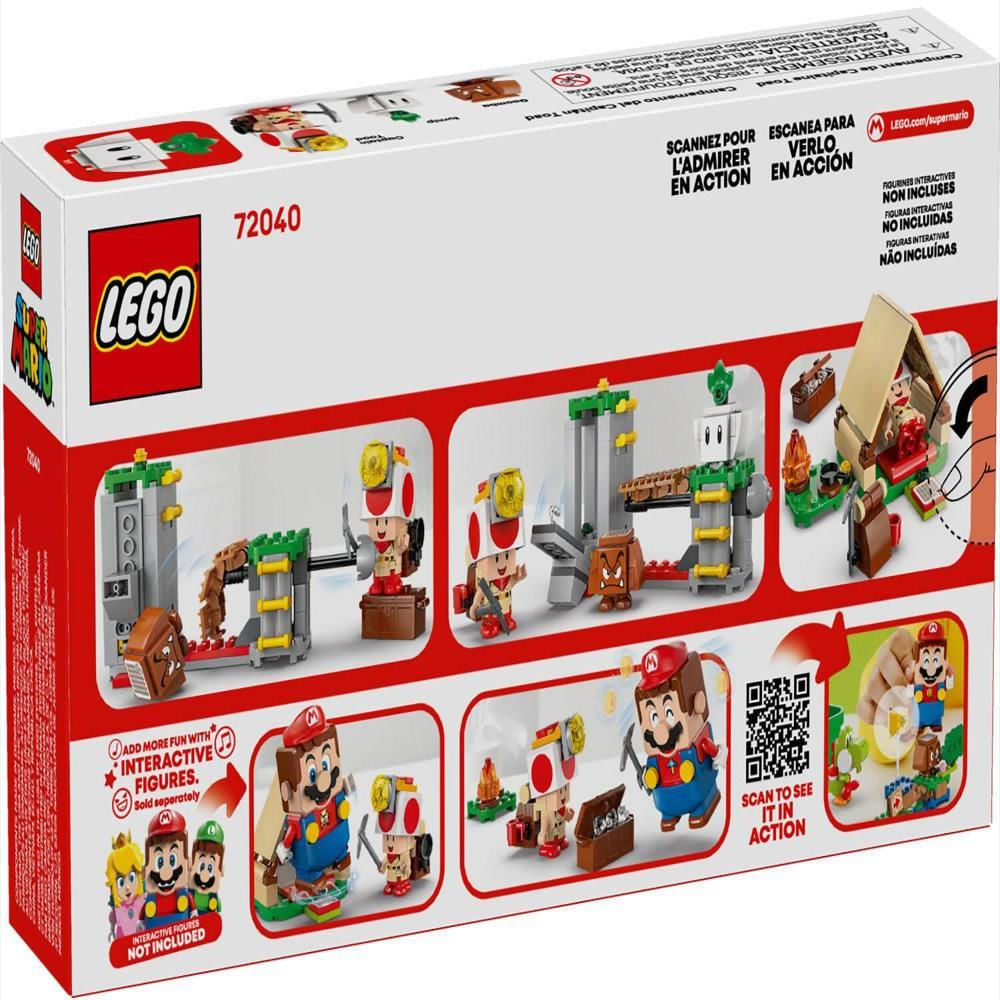 Lego Super Mario Captain Toad's Camp 72040 De 159 Piezas img #5