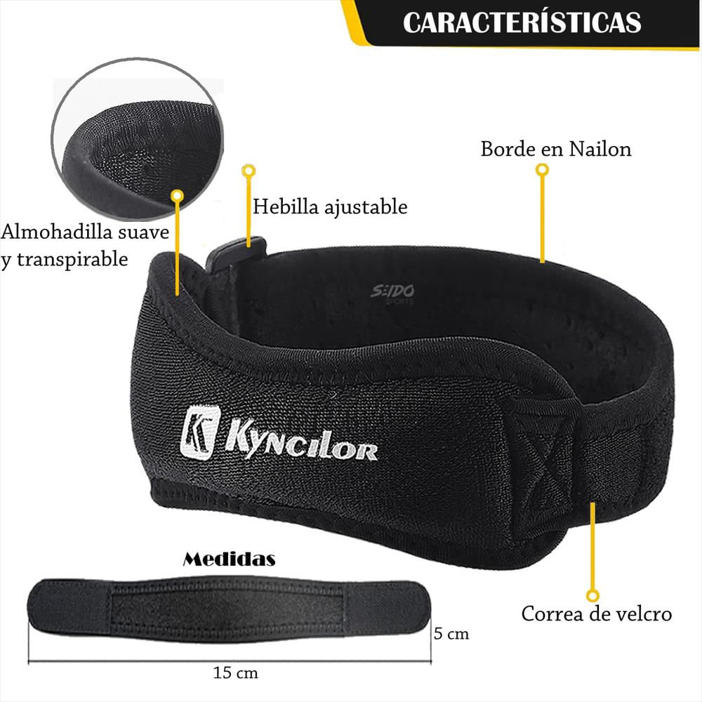 Rodillera Deportiva Strap Neopreno Ajustable Rotula Menisco img #2