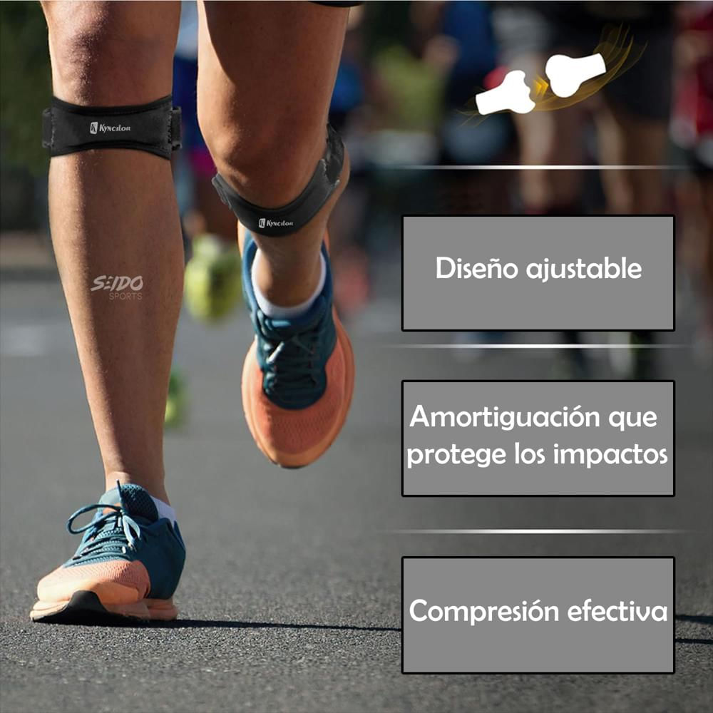 Rodillera Deportiva Strap X2 Neopreno Ajustable Menisco img #5