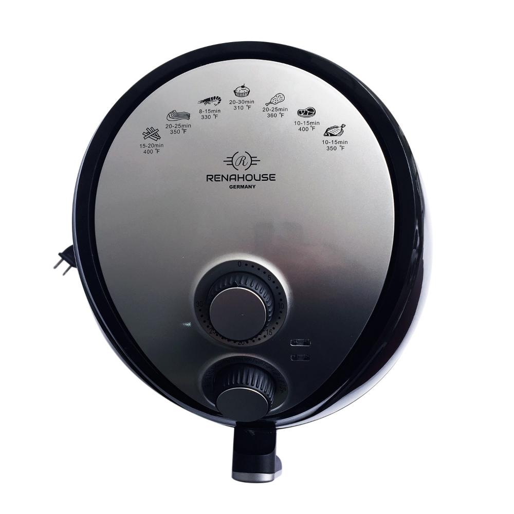 Freidora de Aire Sin Aceite 3,5 Litros Negra img #2