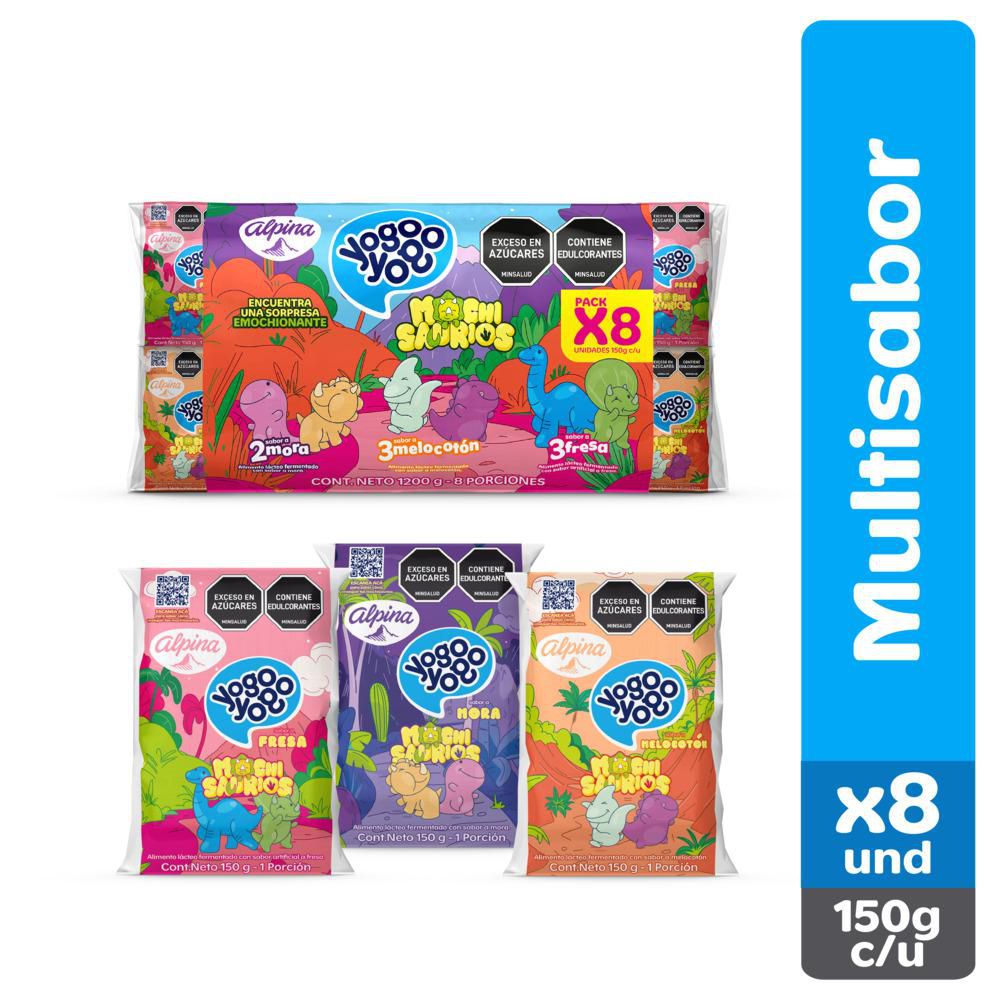 Alim Lacteo Ferm X8 Unds Bolsa YOGO YOGO 1200  gr img #1