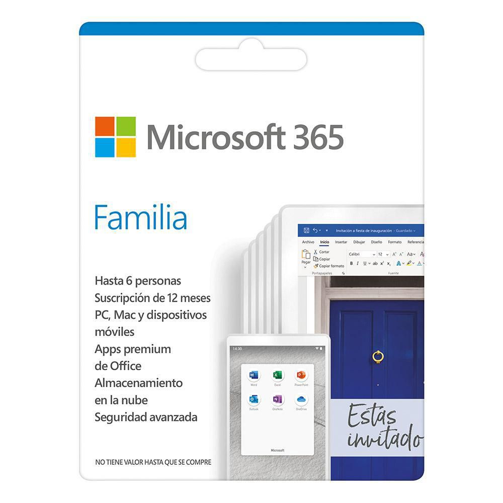 Office 365 Familia 2020 MICROSOFT OFFICE FAM img #1