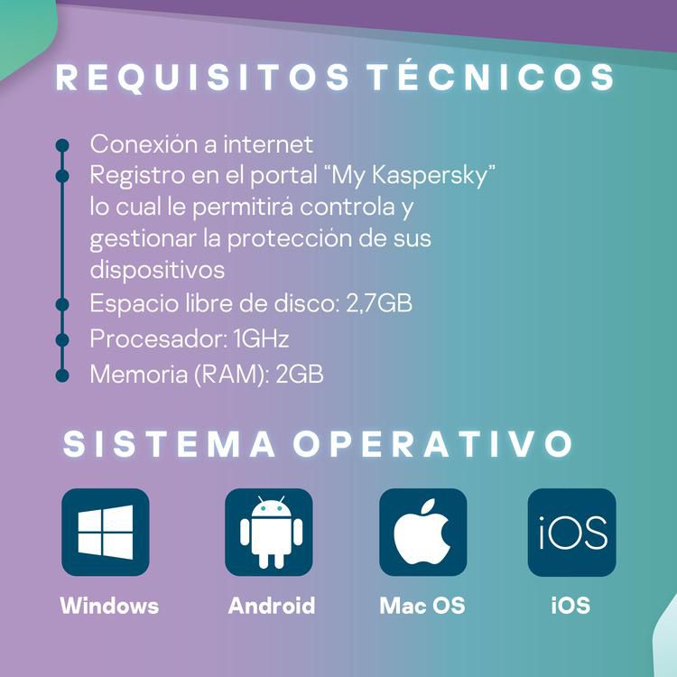 Antivirus Plus 2 años 3 Dispositivos KASPERSKY KL1042DDCDS img #3