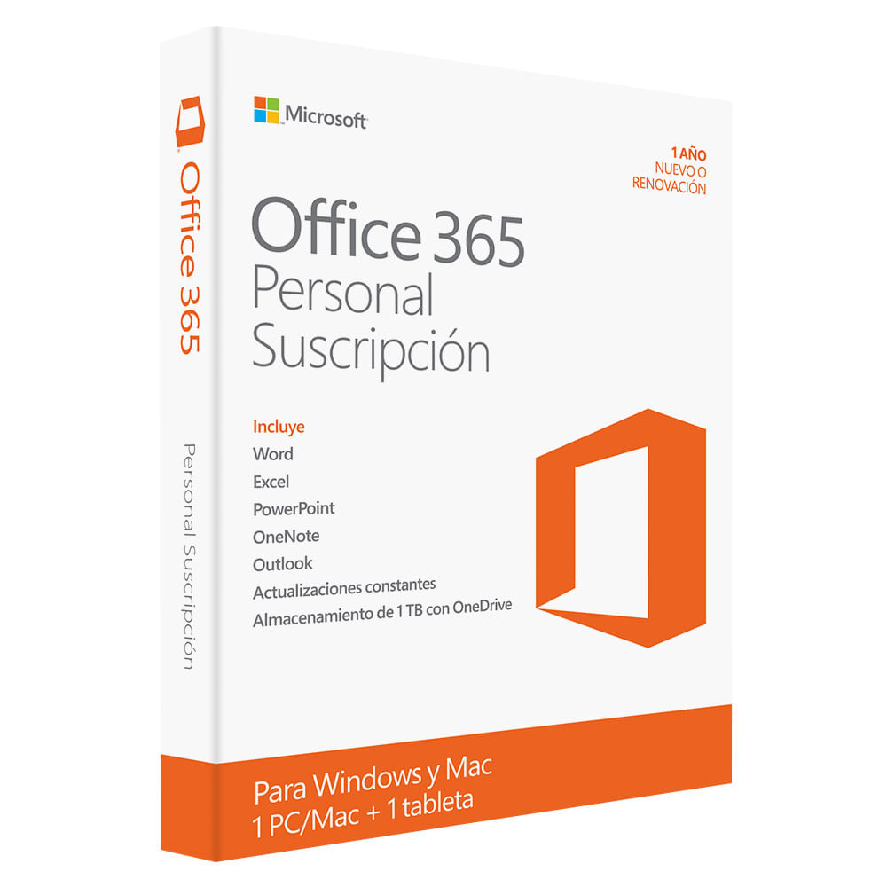 Office 365 Personal Suscripción 1 usuario 1 año img #1