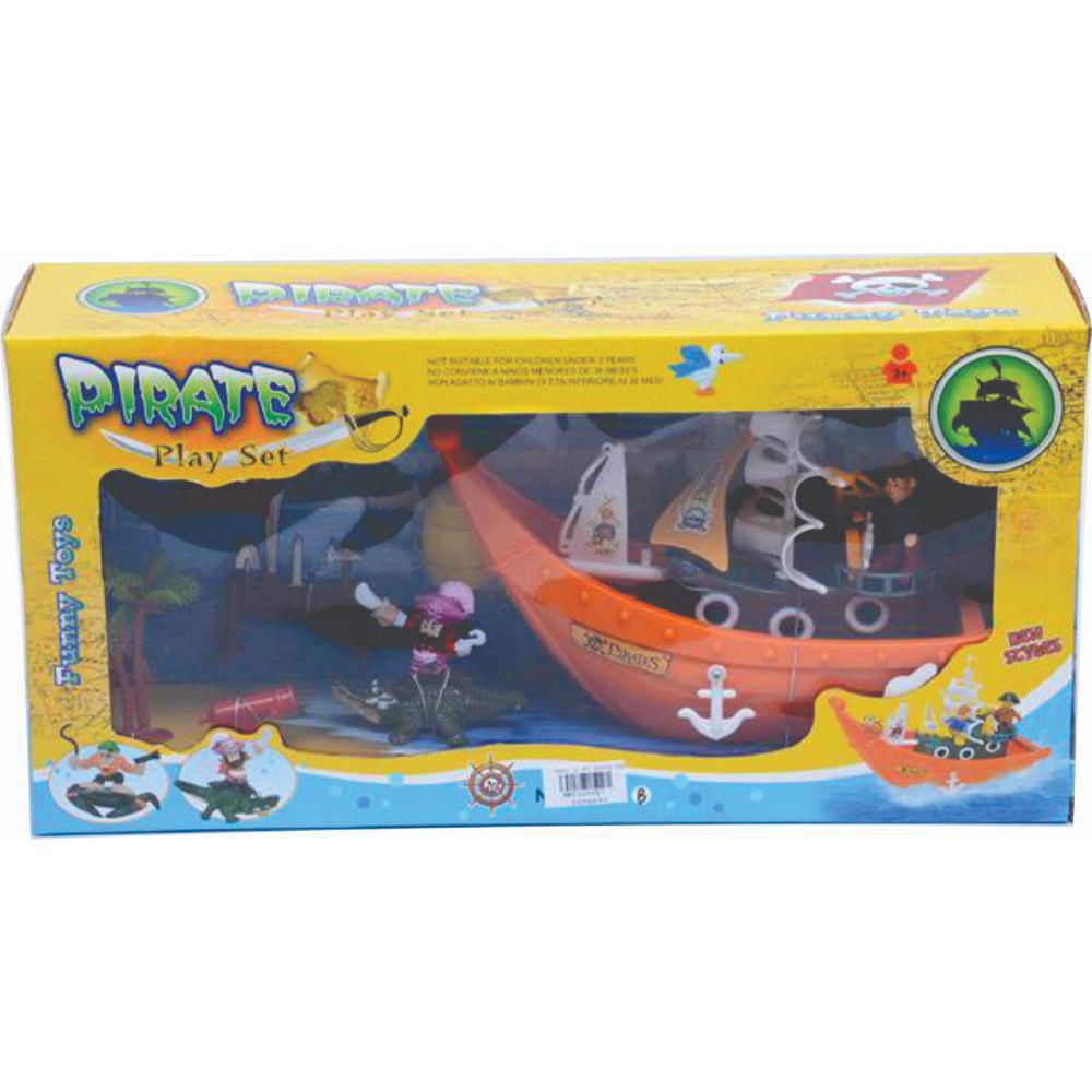 BARCO PIRATA FUNNY CAJA GENERICO 1398 img #1