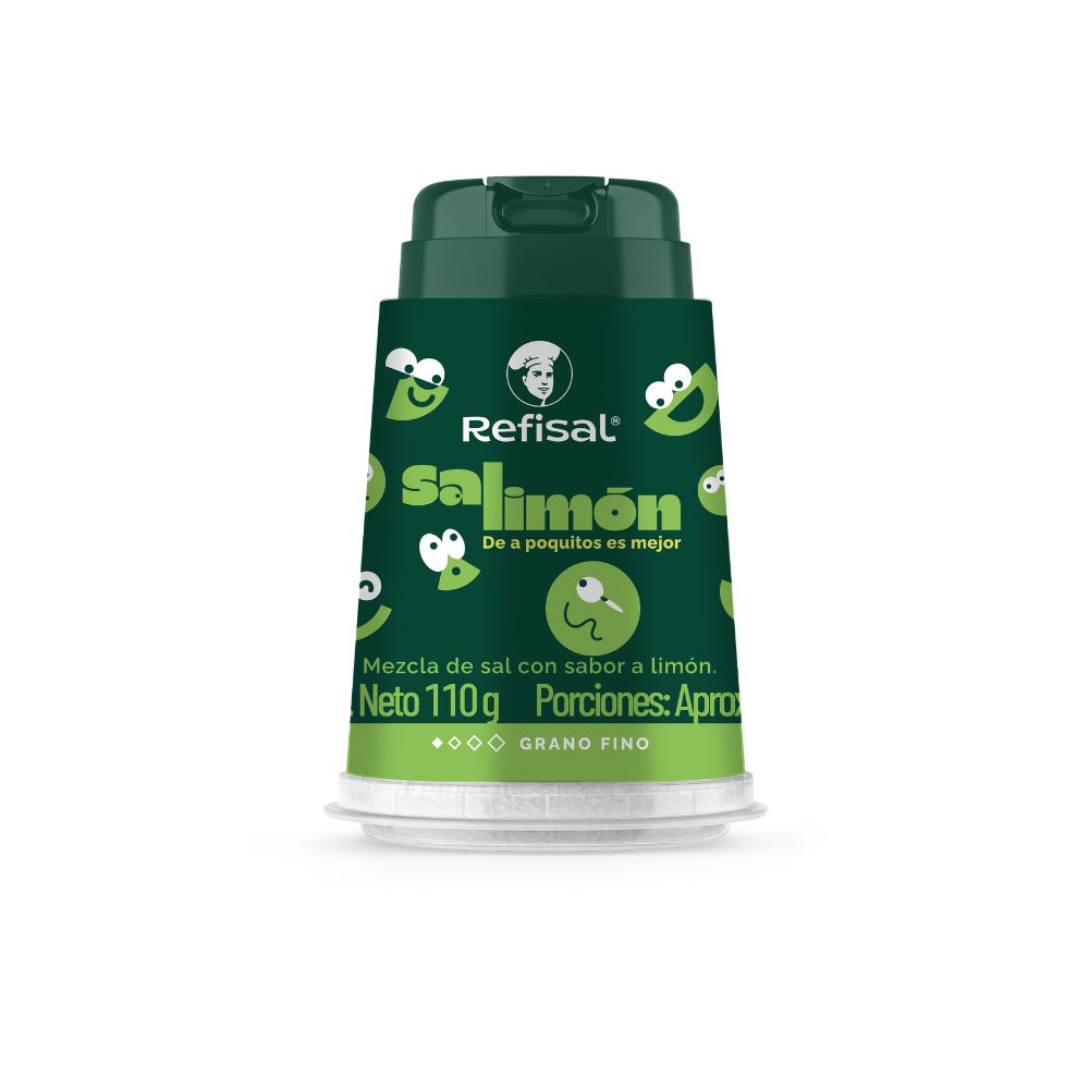 Sal limón REFISAL mezcla con sabor  (110  gr) img #1