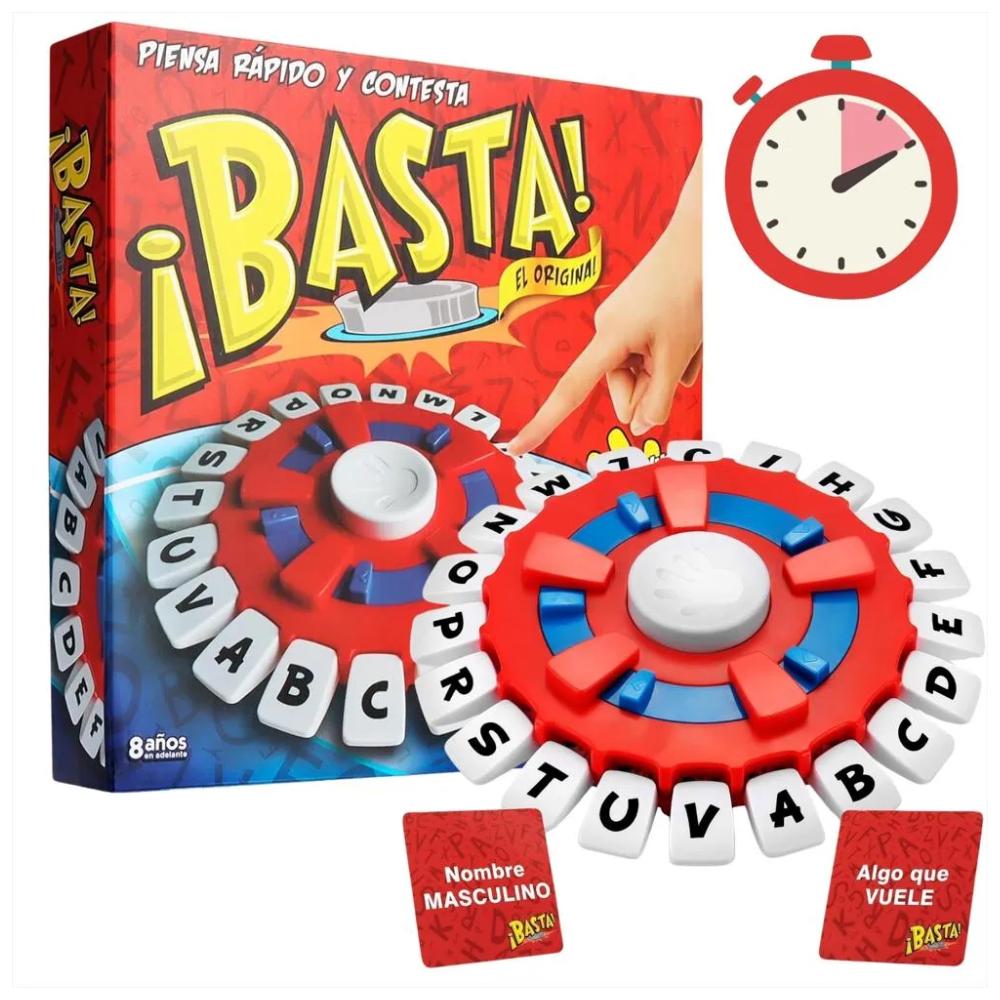 Juego De Mesa Basta Interactivo Palabras Agilidad Mental img #1