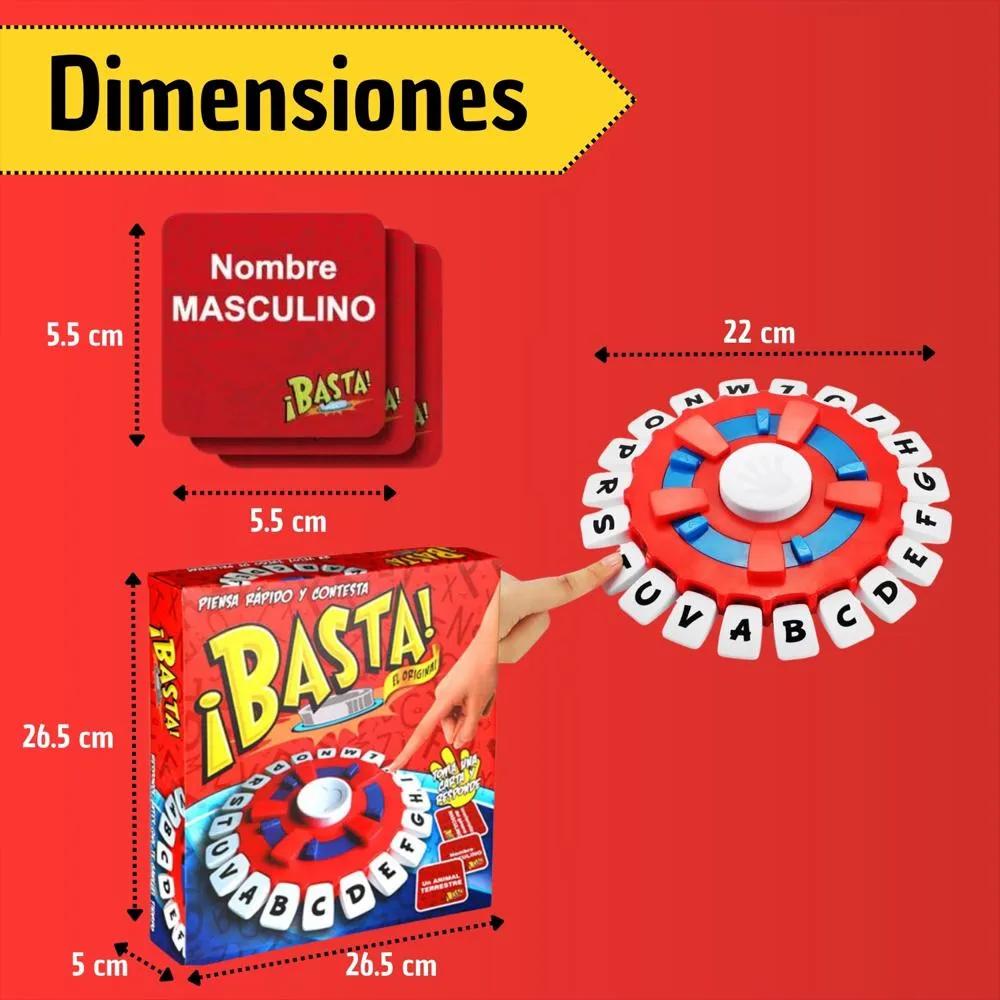 Juego De Mesa Basta Interactivo Palabras Agilidad Mental img #3