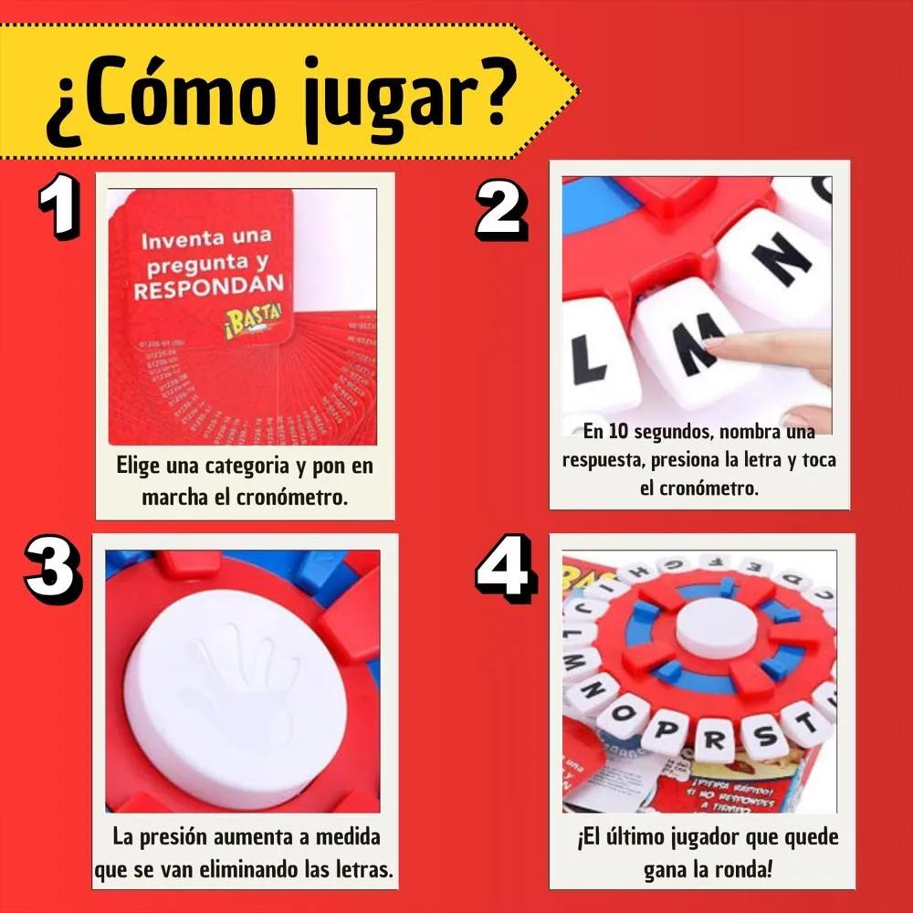 Juego De Mesa Basta Interactivo Palabras Agilidad Mental img #4