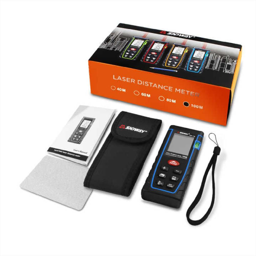 Flexometro/Metro Laser 100 Metros De Distancia Digital Inteligente Multifunción + Accesorios!!! img #2