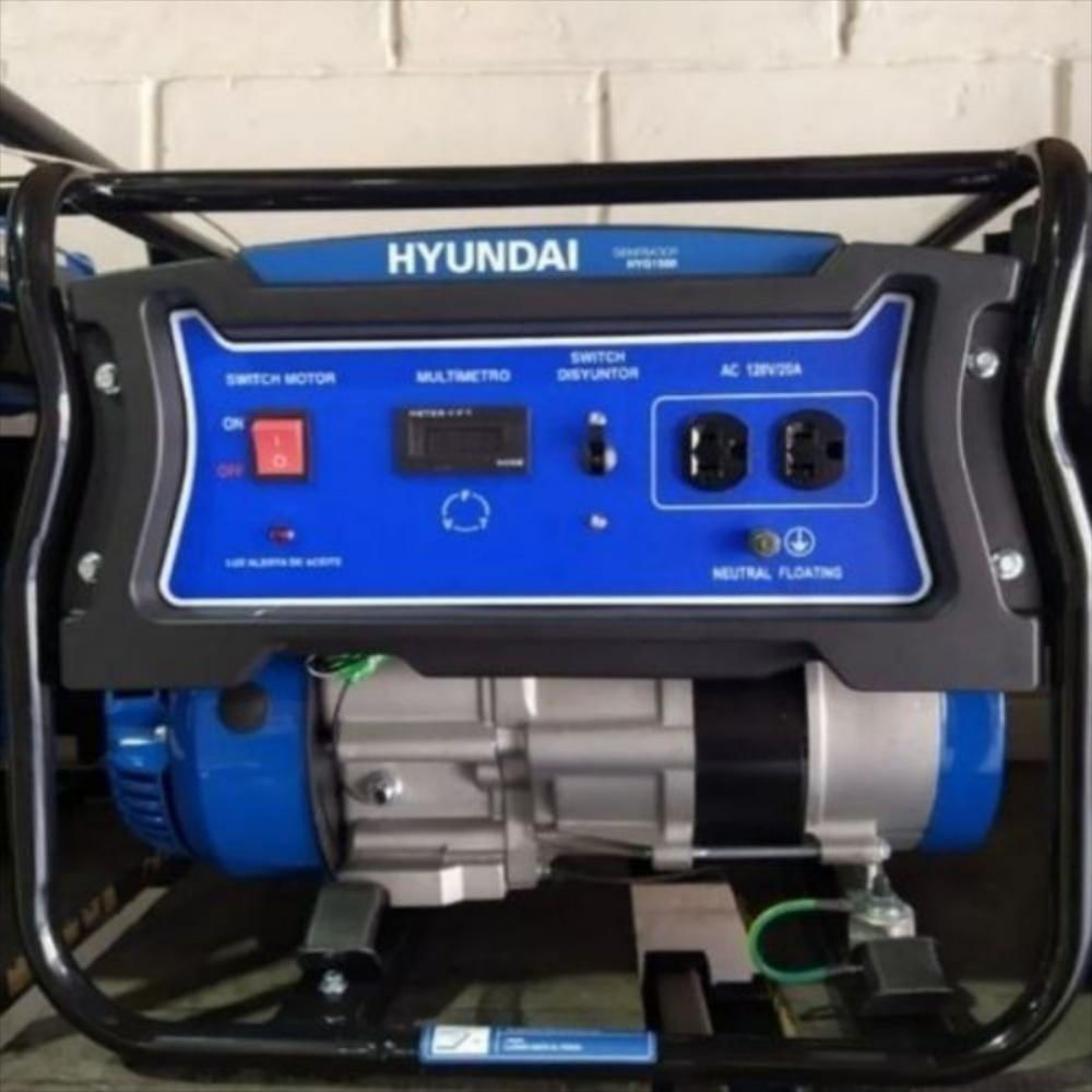 Planta Eléctrica Hydg4050 Hyundai 4.000Watts, 3000Watts Continuo img #3