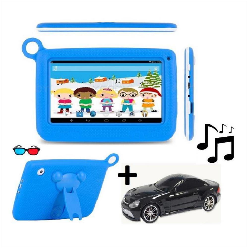 Tablet Niños 7 Pulgadas Azul + Funda + Parlante Bluetooth img #1