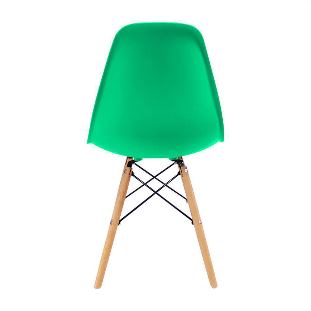 Kit Por 6 Sillas Eames Grande Ia Patas En Madera Para Comedor Verde Menta img #4