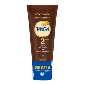 Bronceador TANGA en gel FPS 2 + gel after sun (200 ml)