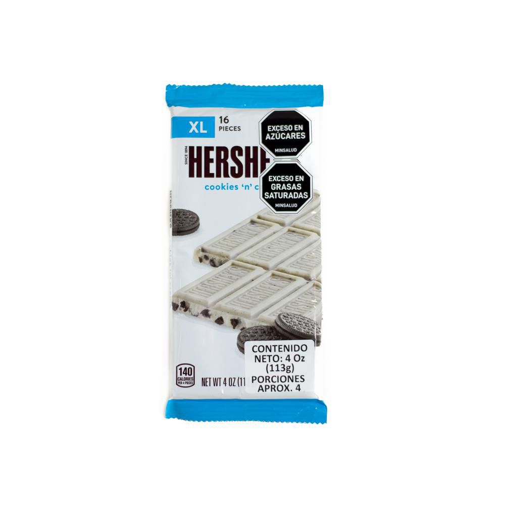 Chocolates HERSHEYS cookies blanco (113  gr) img #1