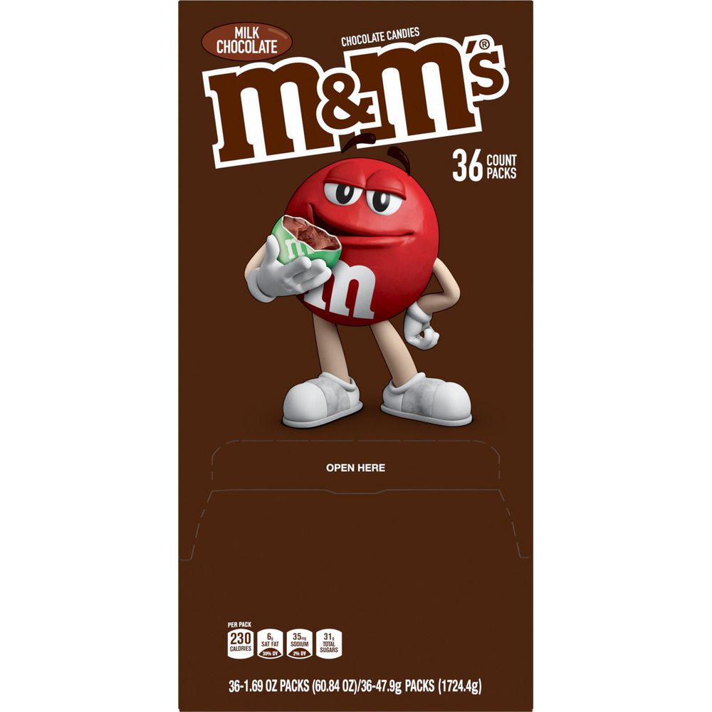 Chocolates M&M leche y chocolate (1724.4  gr) img #1