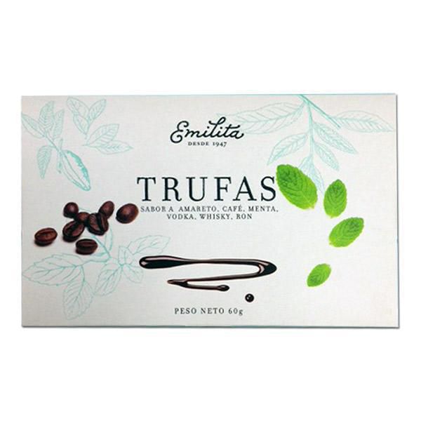 Trufas EMILITA estuche sabor a café menta (60  gr) img #1
