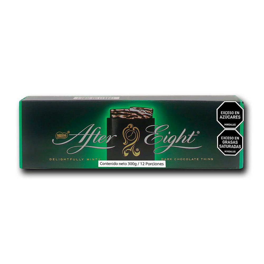 Chocolates AFTER EIGHT oscuro relleno de menta (300  gr) img #1