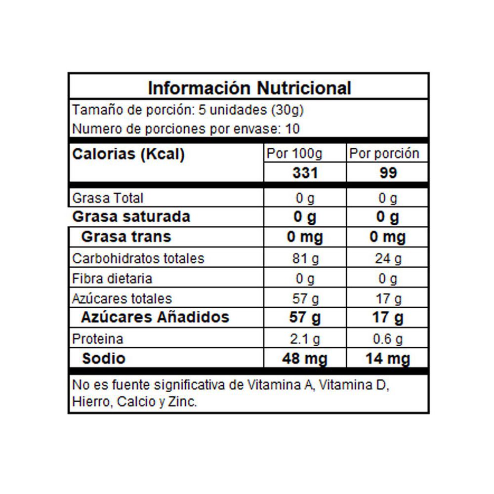 Masmelos Sin Gluten Mini Sabor Frutas ROCKY MOUNTAIN 150  gr img #3