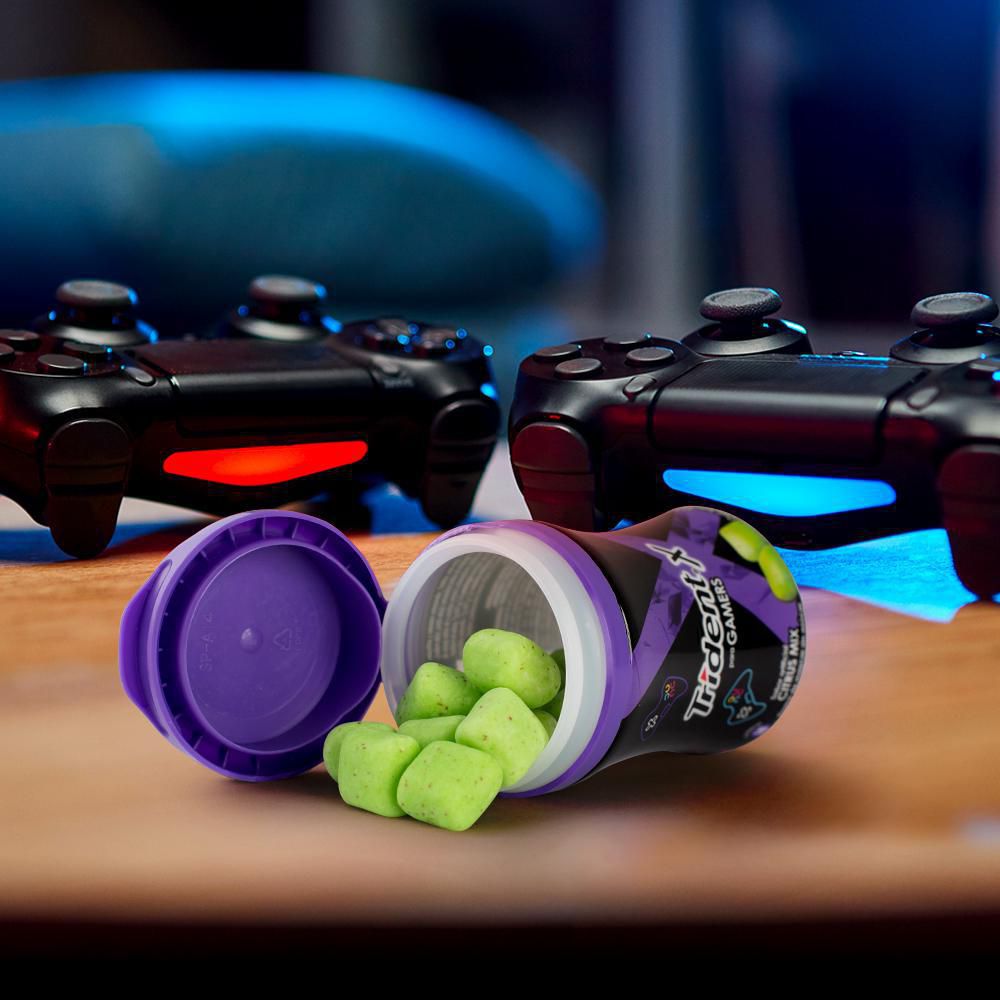 Chicles TRIDENT mascar citrus gamers (226.8  gr) img #4