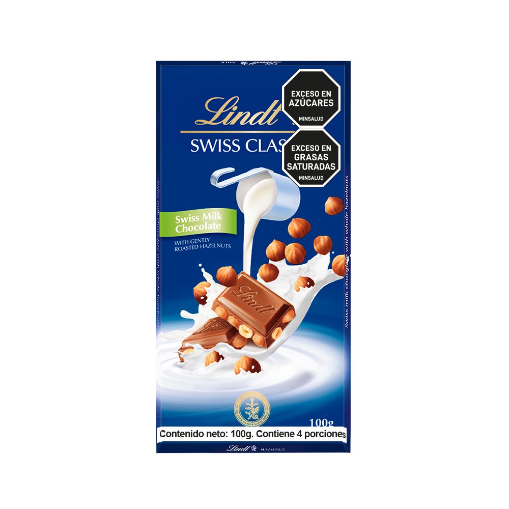 Chocolates LINDT swiss milk (100  gr) img #1