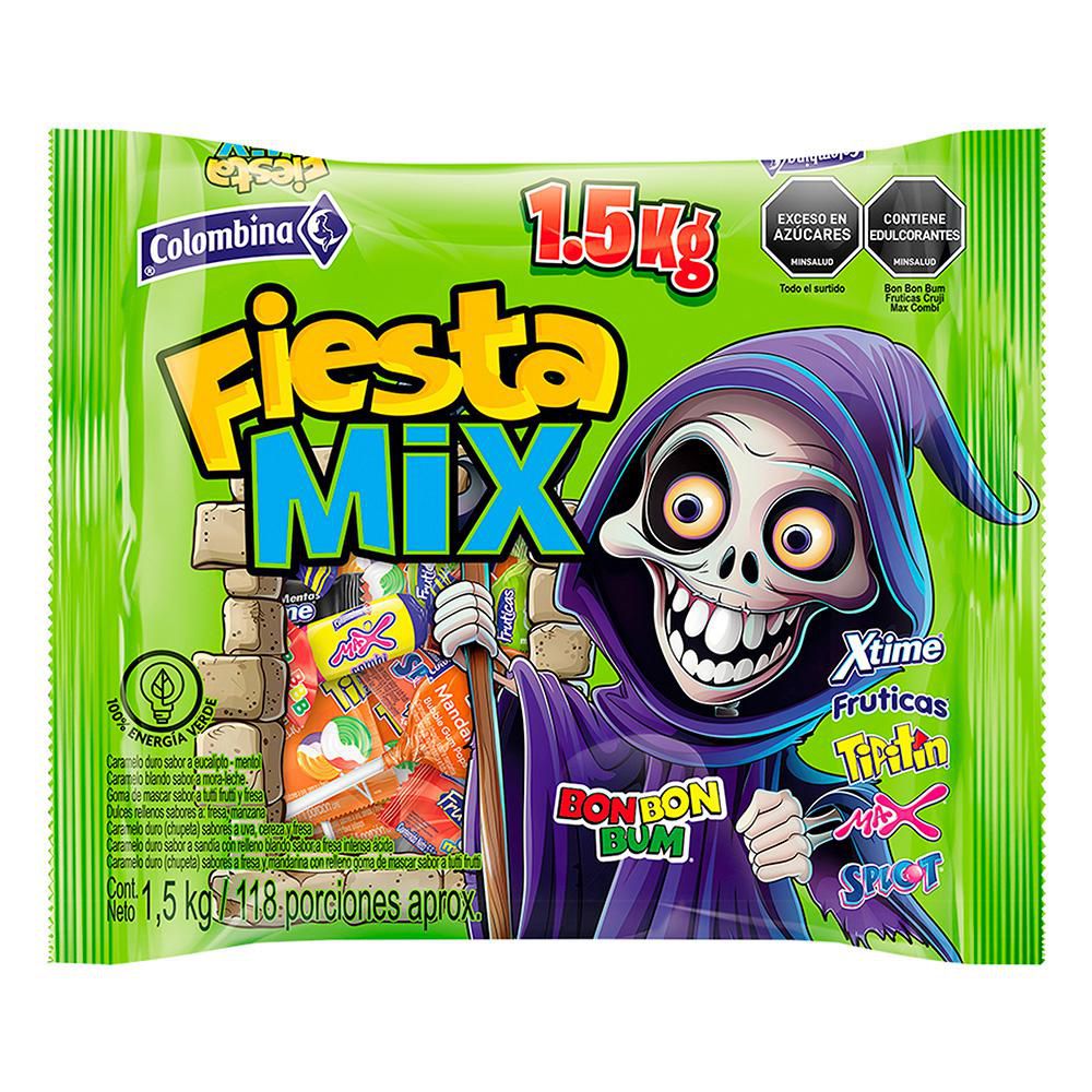 Caramelos COLOMBINA halloween fiesta mix (1500  gr) img #1