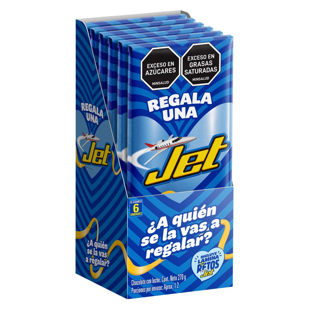 Chocolates JET con leche regala (270  gr) img #1