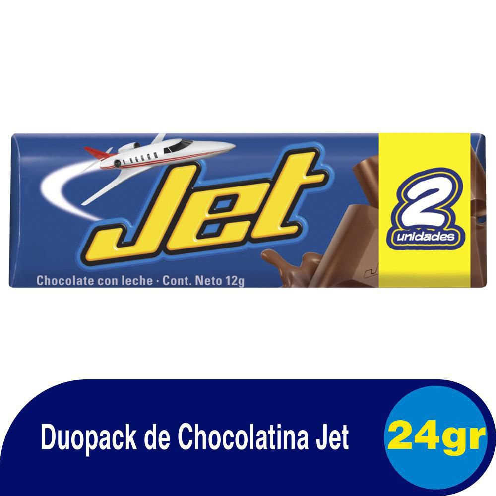Chocolatina JET dúo pack (24  gr) img #1