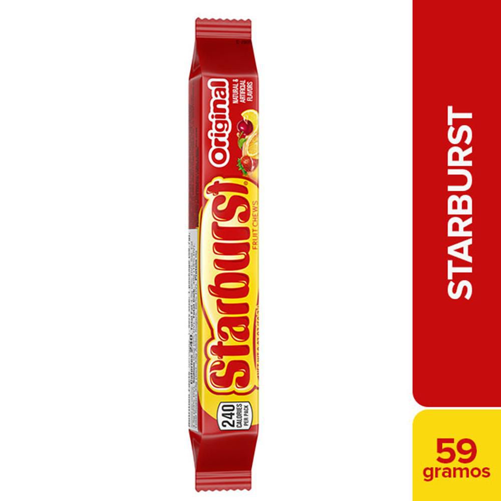 Dulces STARBURST sabor frutal (59  gr) img #1