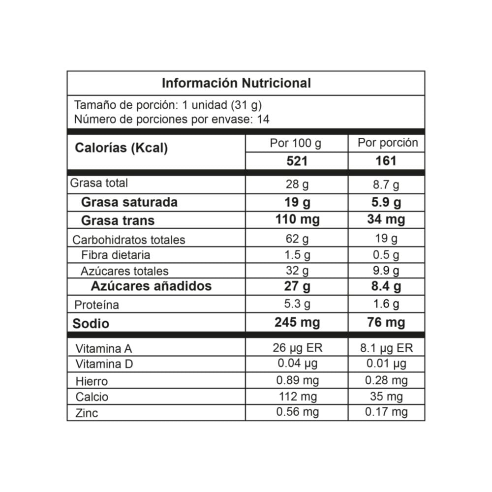 Chocolates JUMBO rosca crujiente con maní y arroz (434  gr) img #3