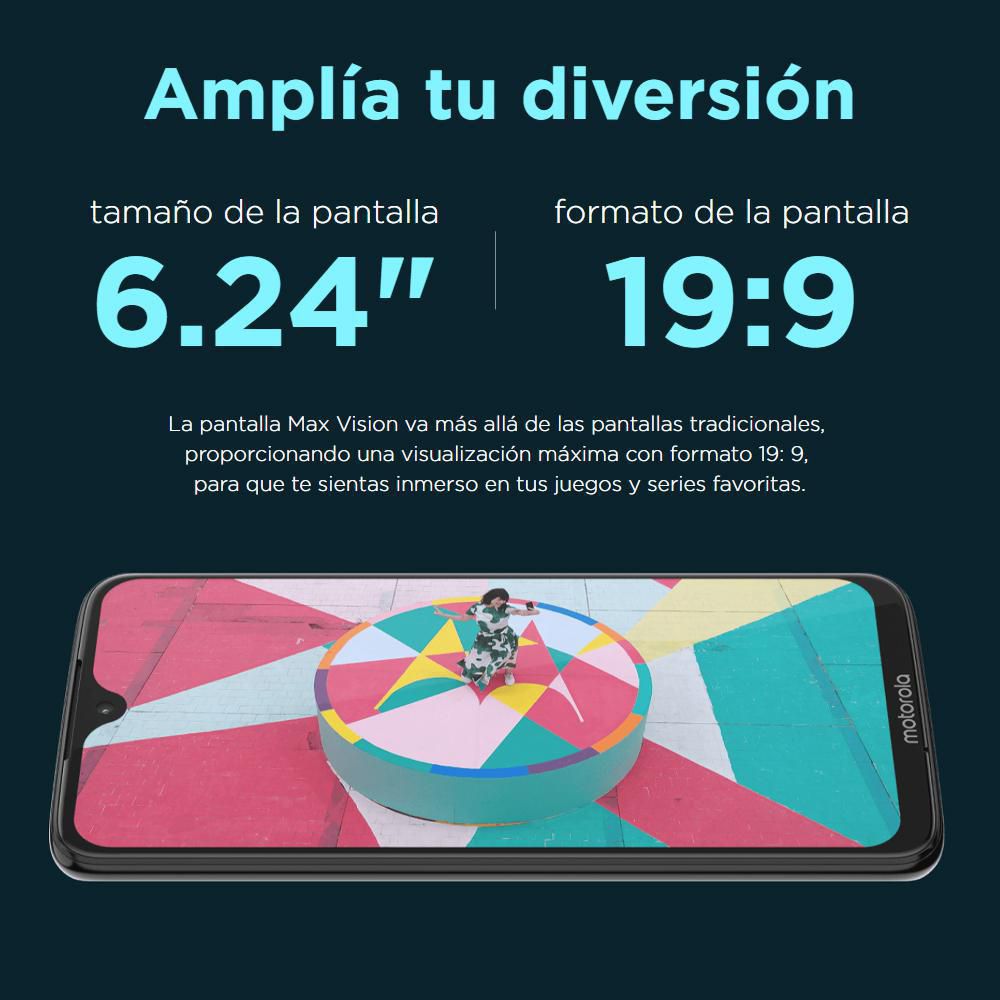 Celular MOTOROLA Moto G7 64 GB 4 GB RAM Blanco img #5