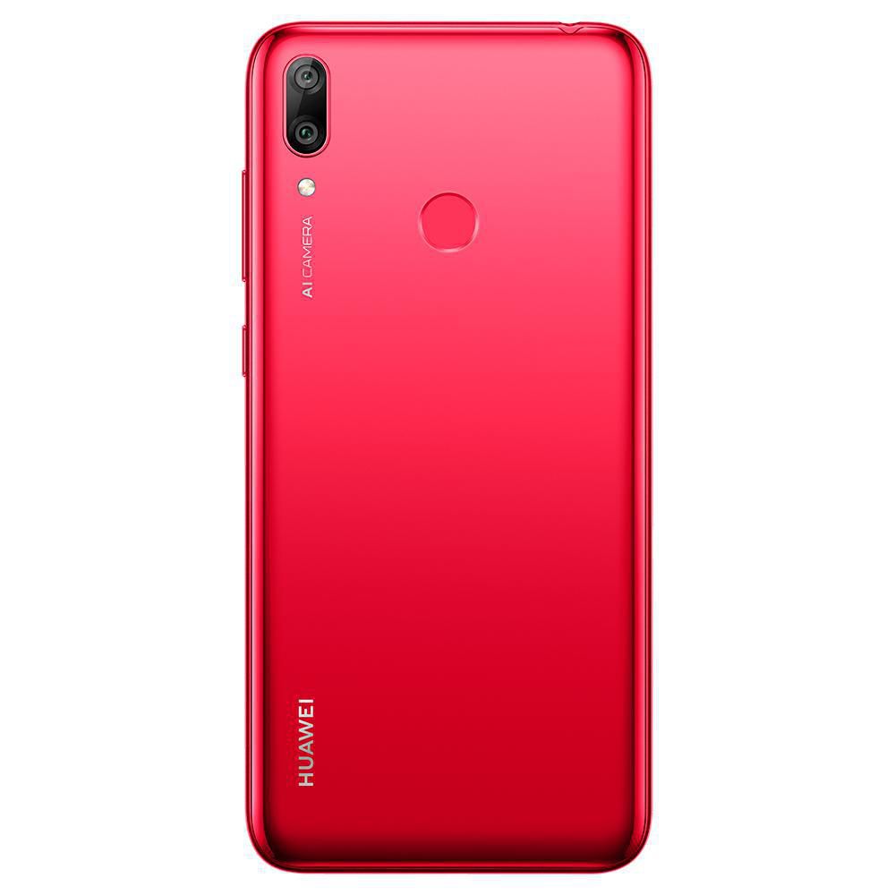 Celular HUAWEI Y7 2019 32 GB 3 GB RAM Red img #3