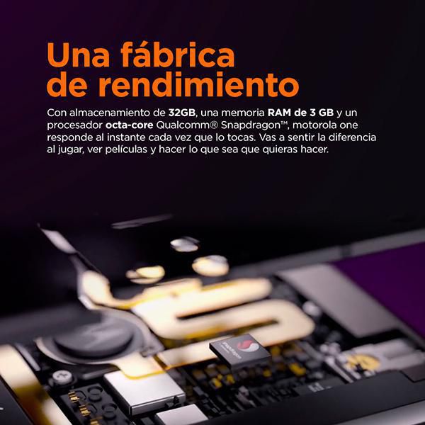 Celular MOTOROLA One 332 32 GB 3 GB RAM Blanco img #6