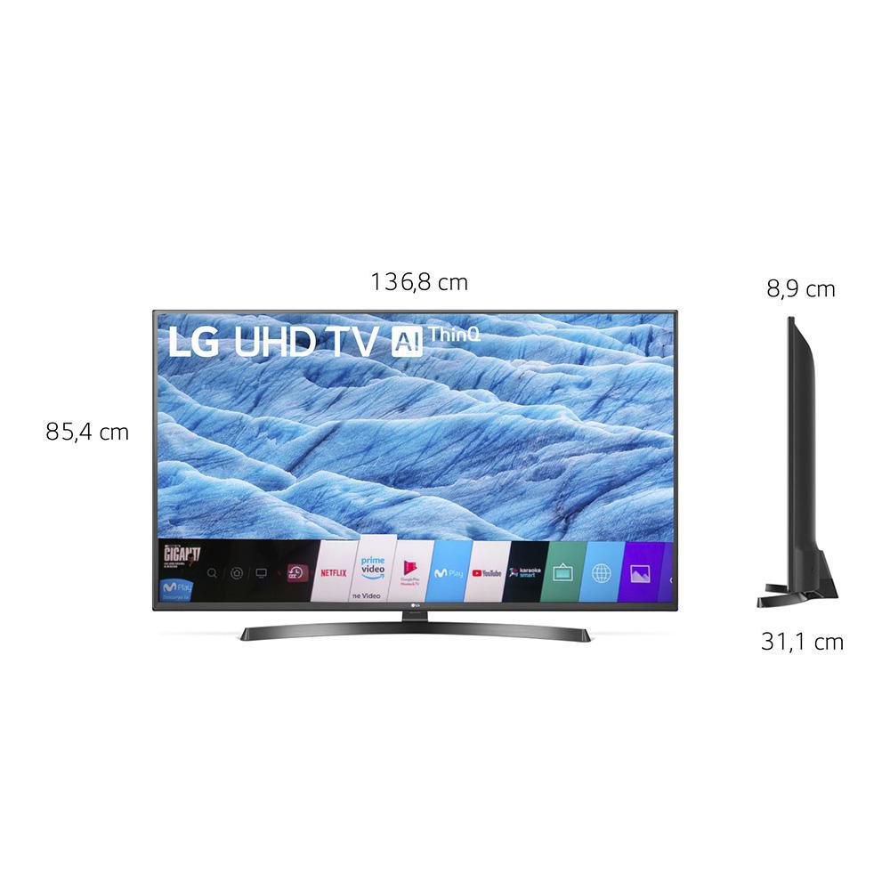 Televisor LG 60 pulgadas LED Uhd4K Smart TV 60UM7200PD img #6