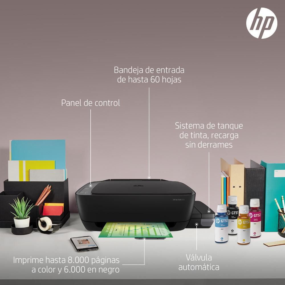 Multifuncional HP Ink Tank 315 + Curso 315 img #4