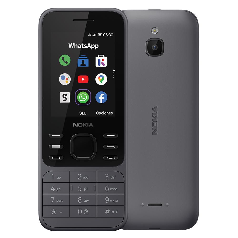Celular NOKIA 6300 4 GB No aplica RAM Negro img #1